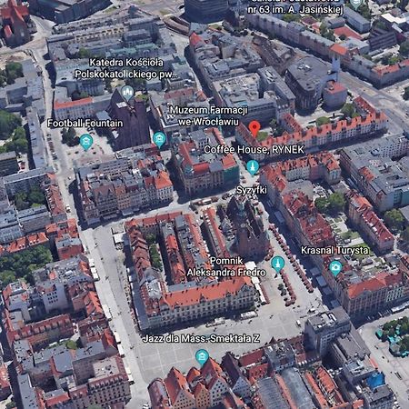 Oa - Apartament 50M Od Rynku - Old Market Square Apartment Wroclaw Luaran gambar