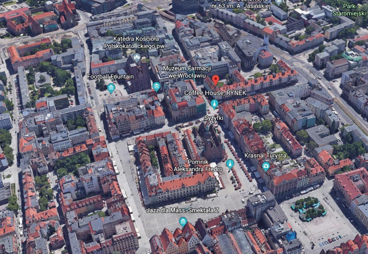 Oa - Apartament 50M Od Rynku - Old Market Square Apartment Wroclaw Luaran gambar